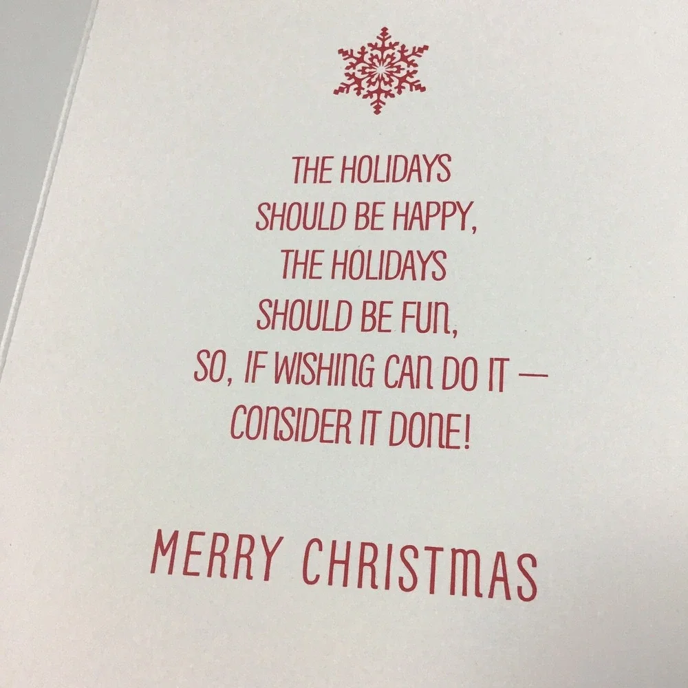 American Greetings Christmas Cards Lot Of 12 In 3 Glittery Styles W/Envelopes
